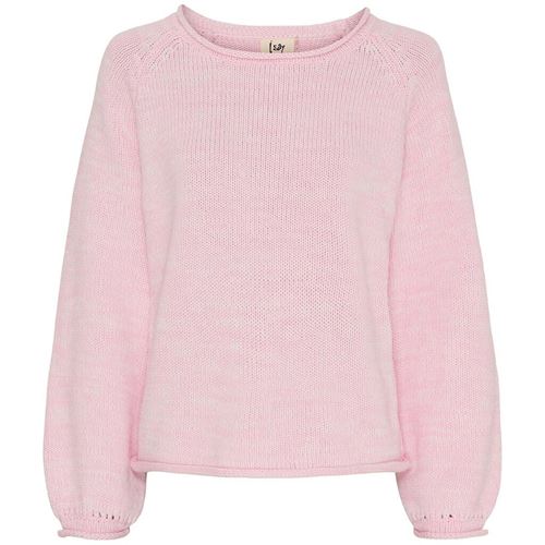 Tröjor/Koftor - Gwen Knit Pullower – pink melange